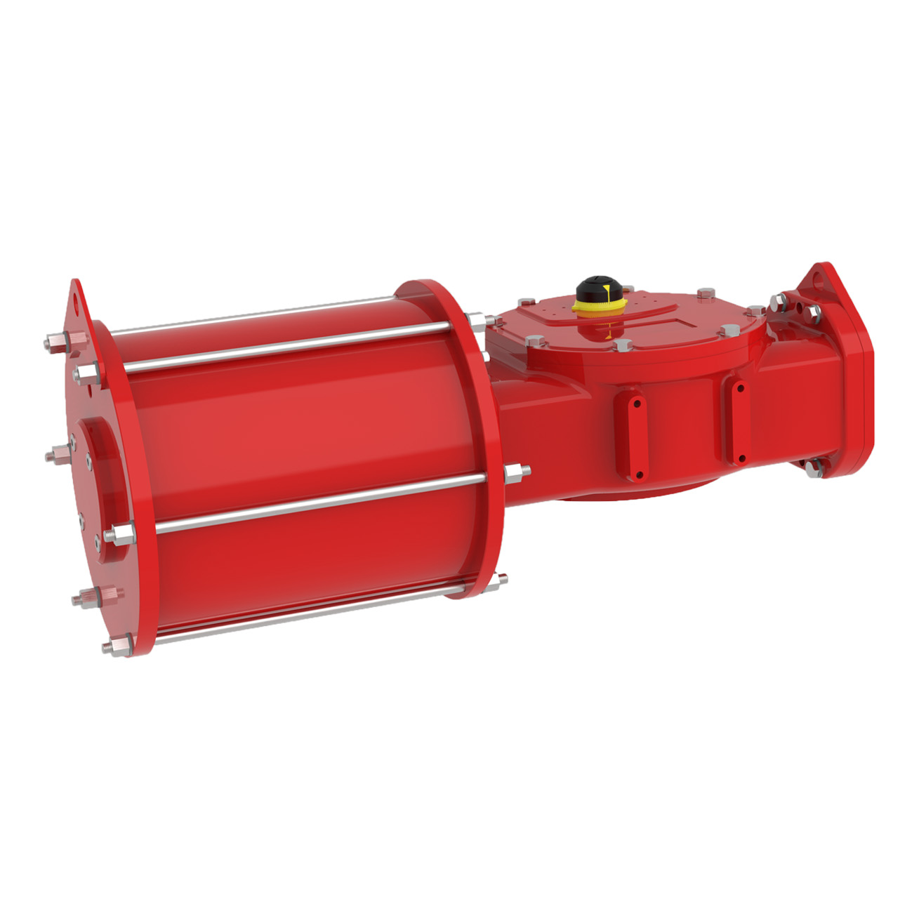 Scotch Yoke Pneumatic Aktuator Double Acting JHD2E0410YDA